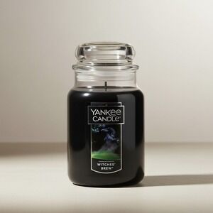 Yankee Candle Witches' Brew Large Jar - 22 oz Halloween Scented Candle - NWT